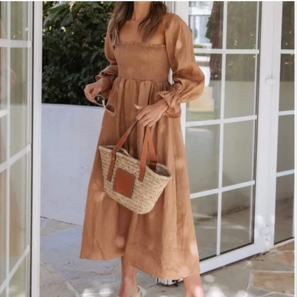 Dresses | Petal And Pup Linen Dress | Poshmark